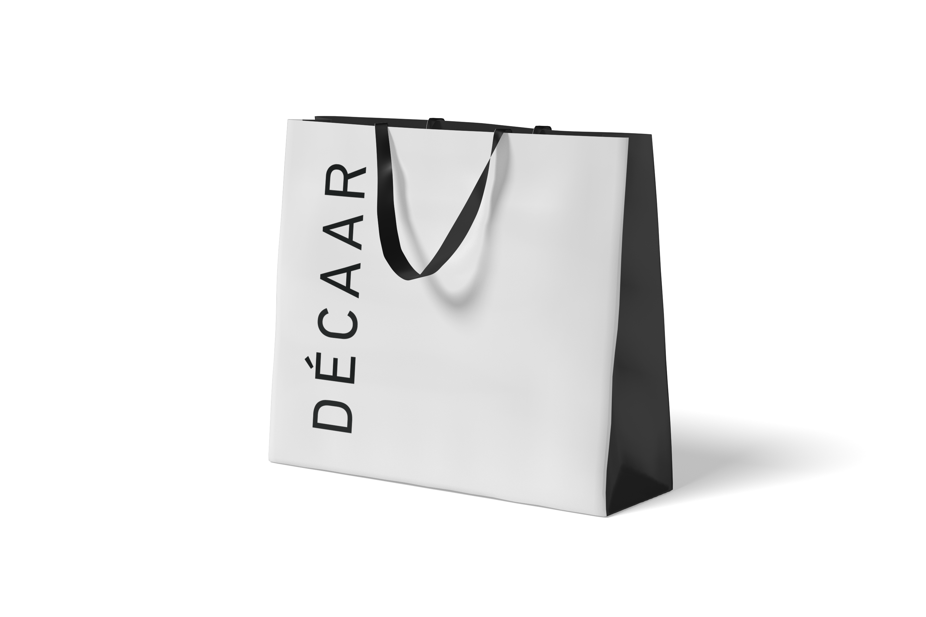 Black & Whinte Paper Bag (Prof.)